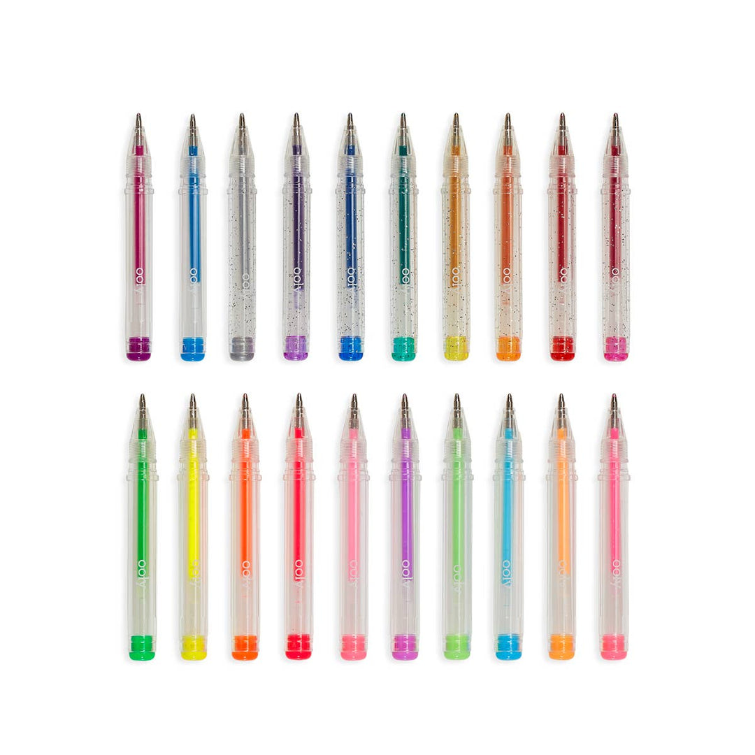 Mini Doodlers: Fruity Scented Gel Pens - Merry PigletsOOLY