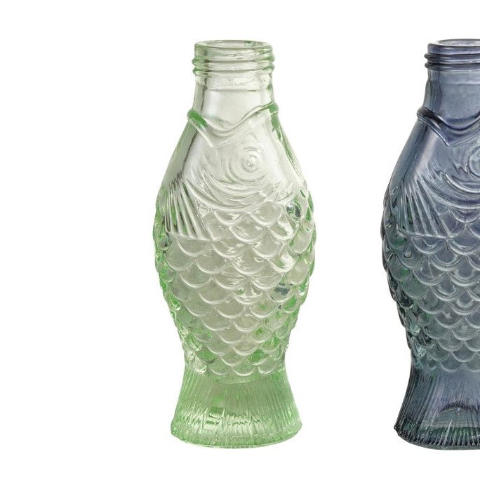 Mini Fish Glass Vase - Merry PigletsCreative Co-Op