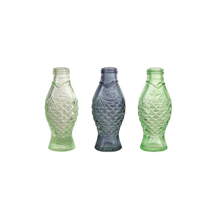 Mini Fish Glass Vase - Merry PigletsCreative Co-Op