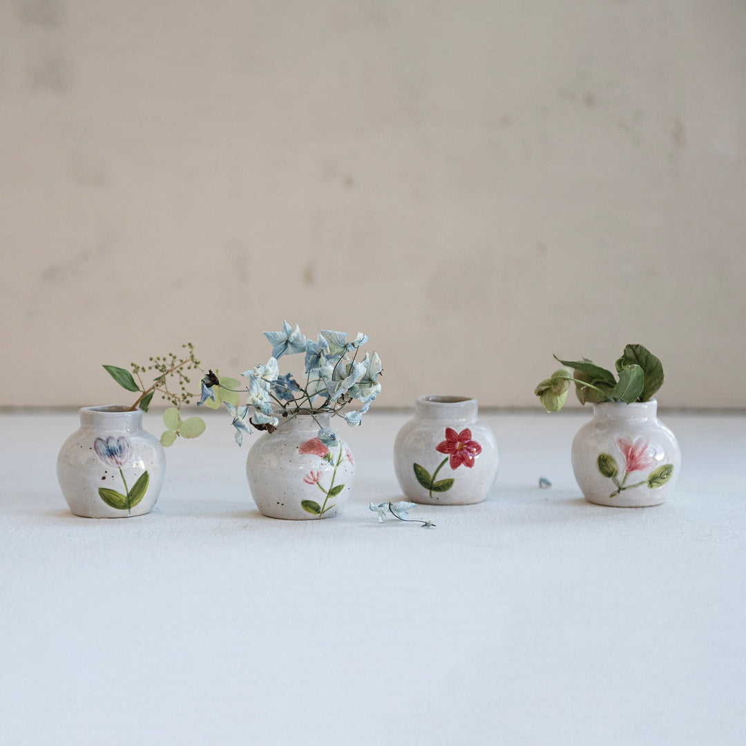 Mini Flower Vase - Merry PigletsCreative Co-Op
