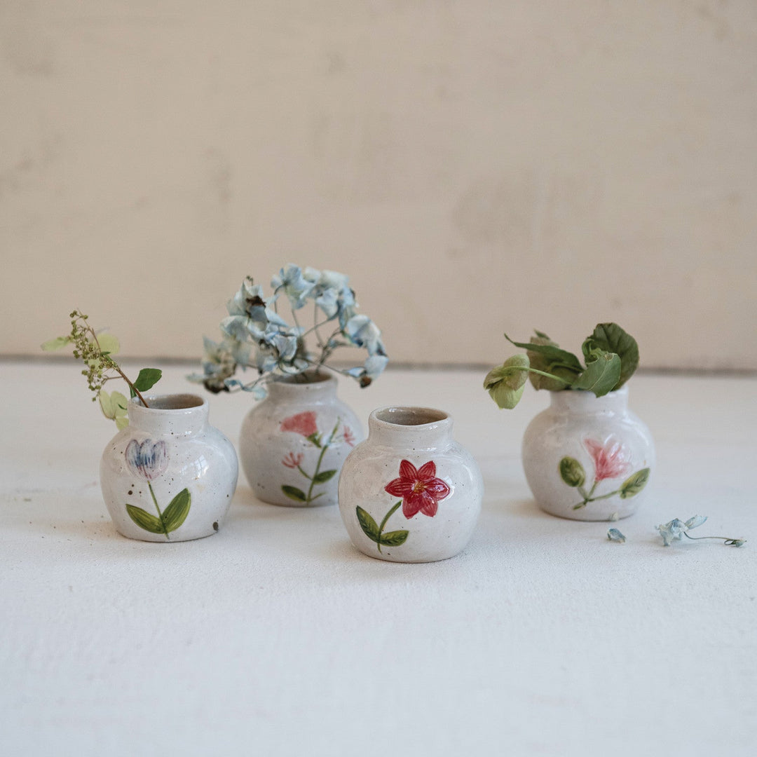 Mini Flower Vase - Merry PigletsCreative Co-Op