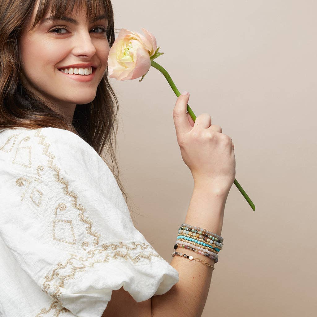 Mini Gold Metal Stacking Bracelet - Merry PigletsScout Curated Wears