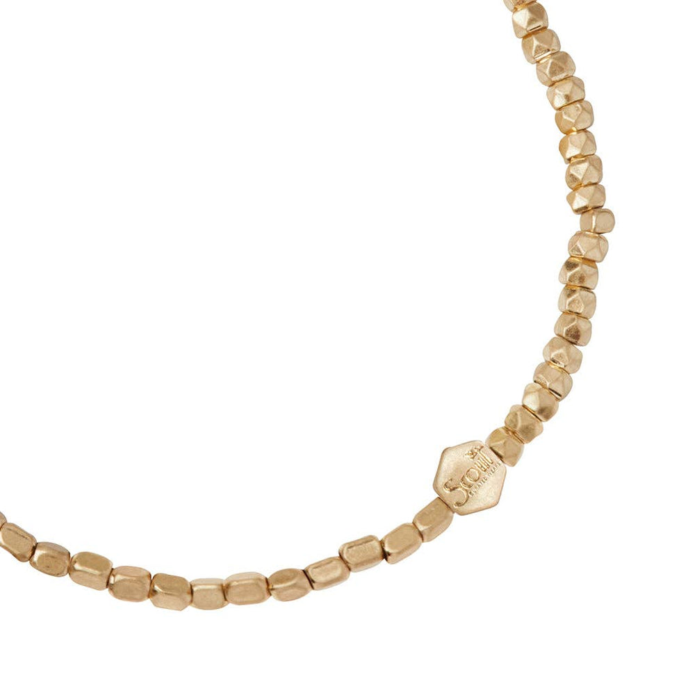 Mini Gold Metal Stacking Bracelet - Merry PigletsScout Curated Wears