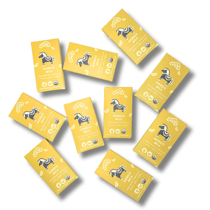 Mini Nordic Milk Chocolate Bar - Merry PigletsSted Foods
