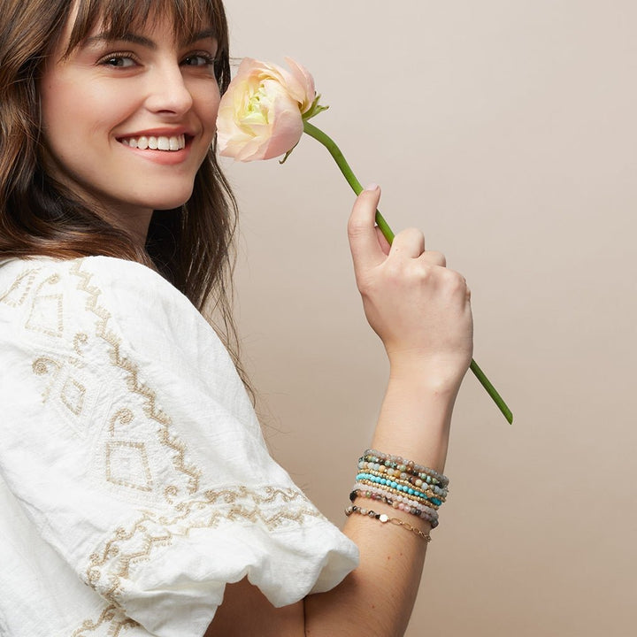 Mini Silver Metal Stacking Bracelet - Merry PigletsScout Curated Wears