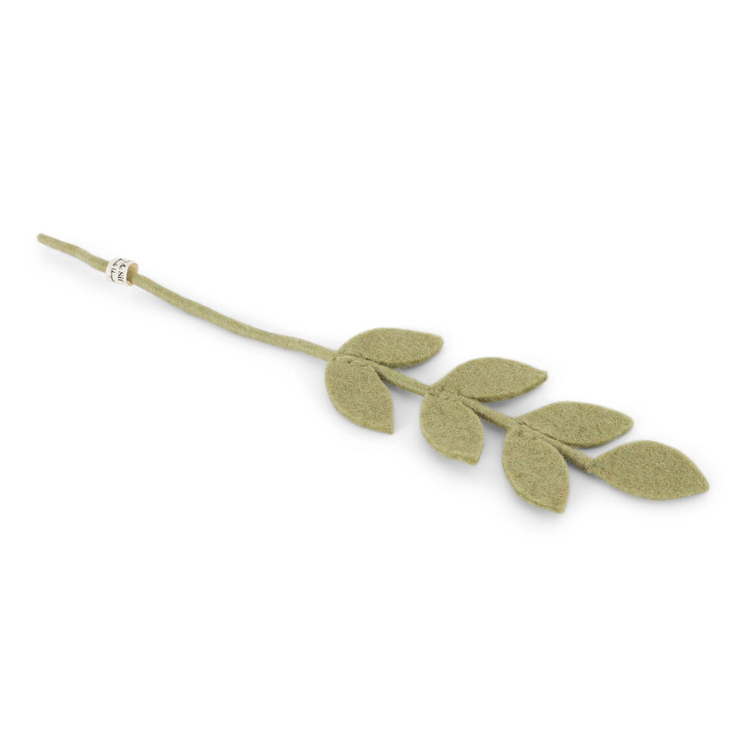 Mint Green Leaf Branch - Merry PigletsGry and Sif