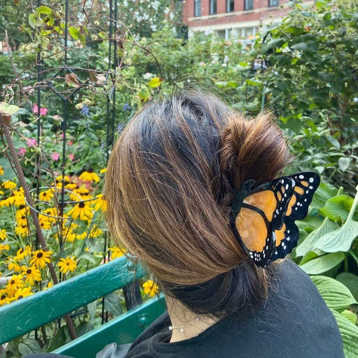 Monarch Butterfly Claw Hair Clip - Merry PigletsSolar Eclipse