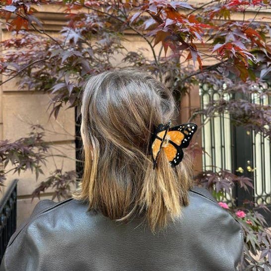 Monarch Butterfly Claw Hair Clip - Merry PigletsSolar Eclipse