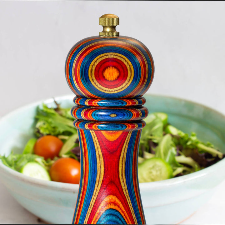 Montego Birch Wood Pepper Grinder - Merry PigletsTotally Bamboo