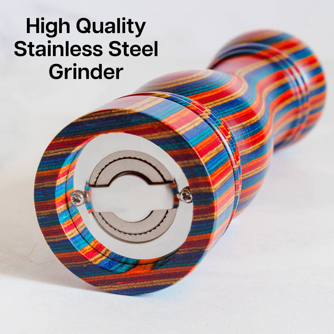 Montego Birch Wood Pepper Grinder - Merry PigletsTotally Bamboo