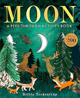 MOON A Peek - Through Activity Book - Merry PigletsPenguin Random House