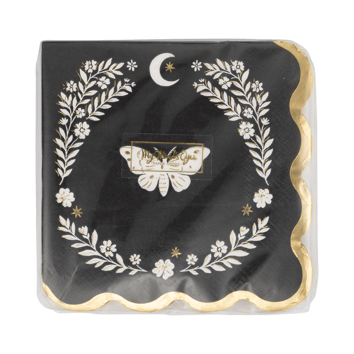 Moonlight Moth Cocktail Napkin - Merry PigletsMy Mind’s Eye