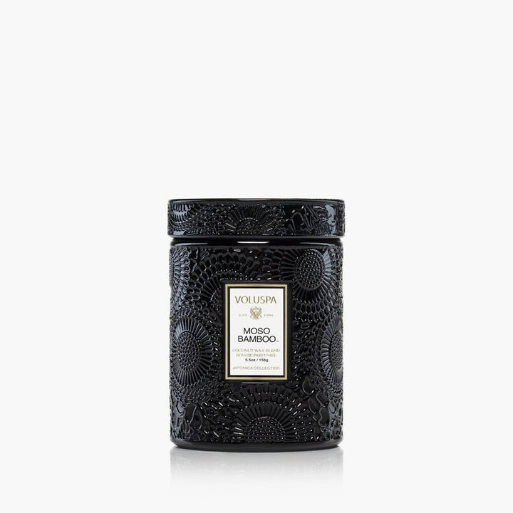 Moso Bamboo Small Jar Candle - Merry PigletsVoluspa