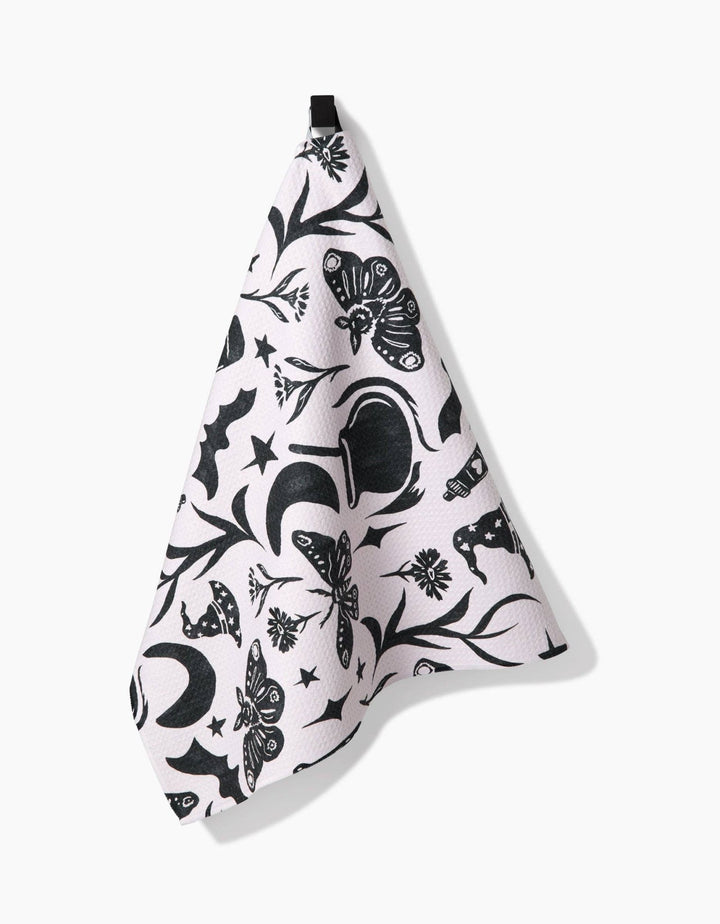 Moths And Things Tea Towel - Merry PigletsGeometry