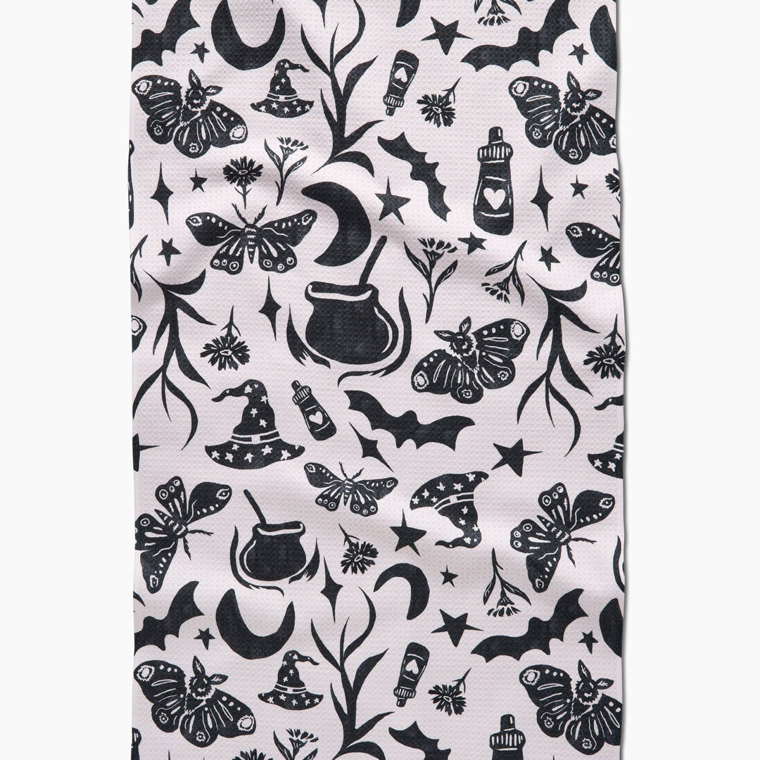 Moths And Things Tea Towel - Merry PigletsGeometry