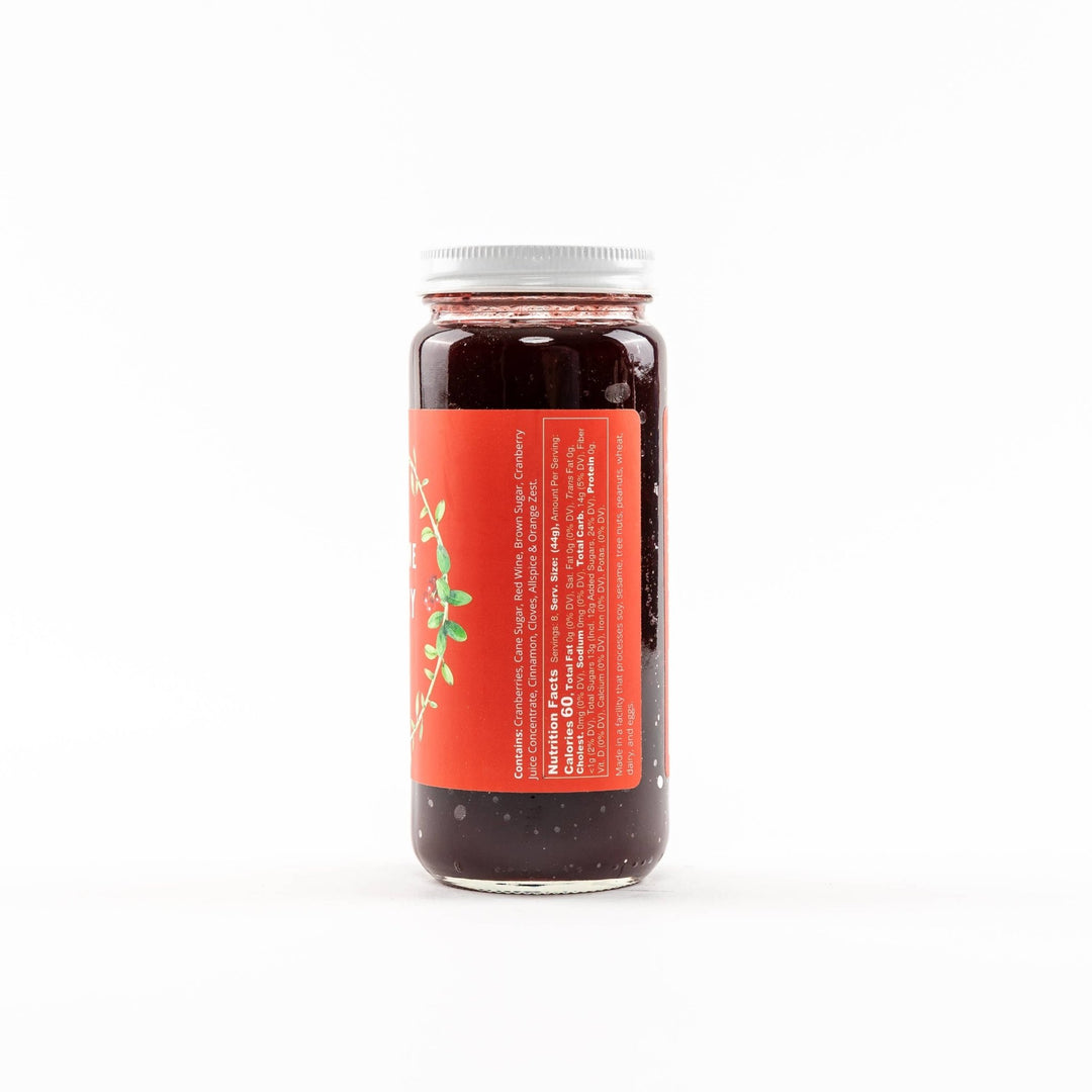 Mulled Wine Cranberry Sauce - Merry PigletsWood Stove Kitchen