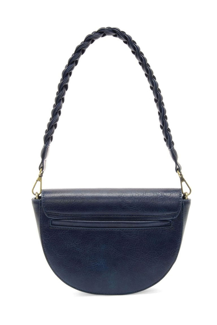 Navy Linda Crescent Crossbody Bag - Merry PigletsJoy Susan