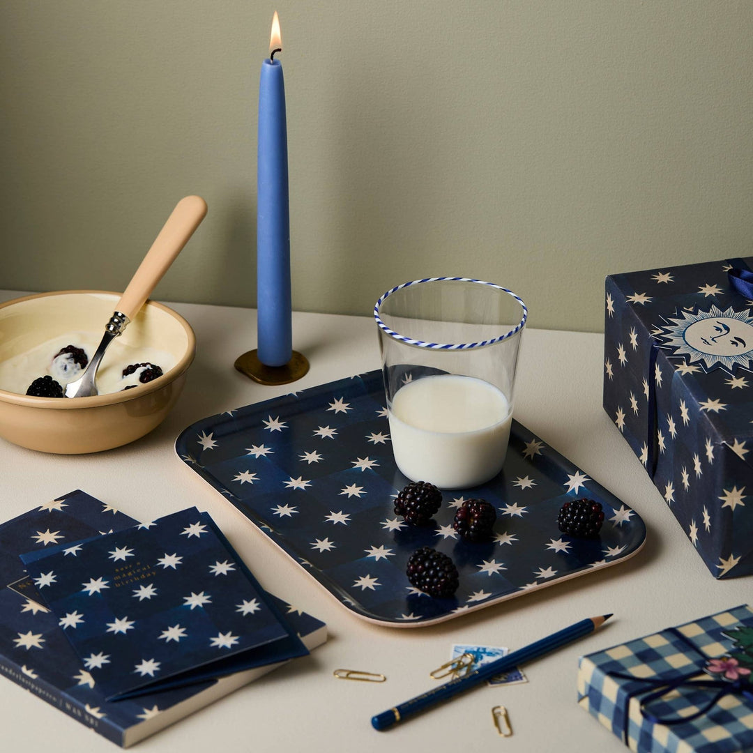 Navy Star Tray - Merry PigletsWanderlust Paper Co