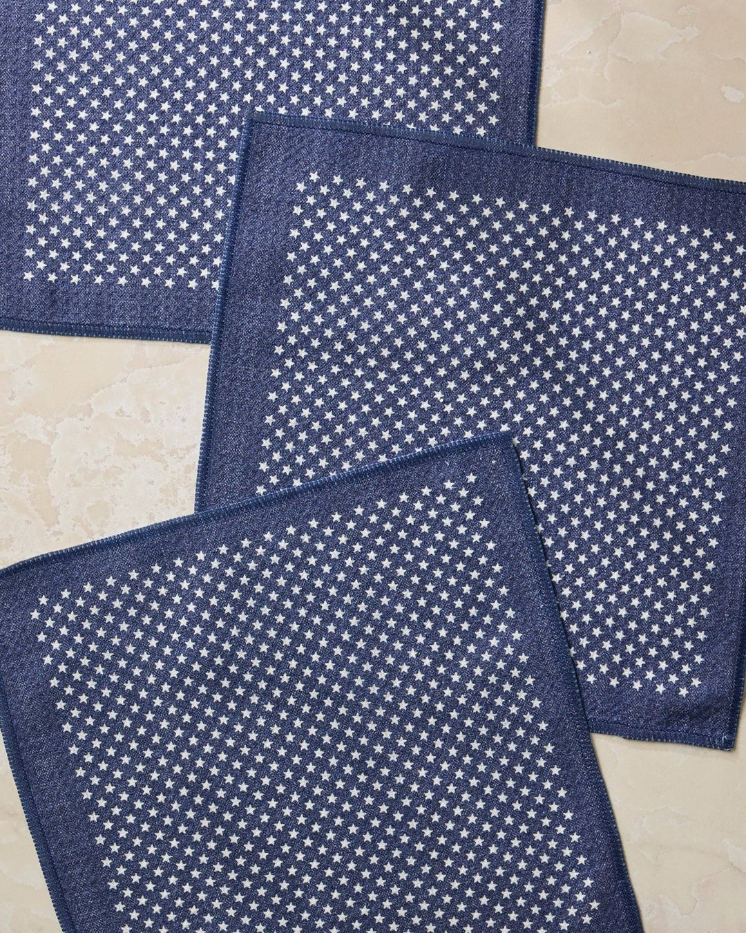 Navy Valor Dishcloth Set - Merry PigletsGeometry
