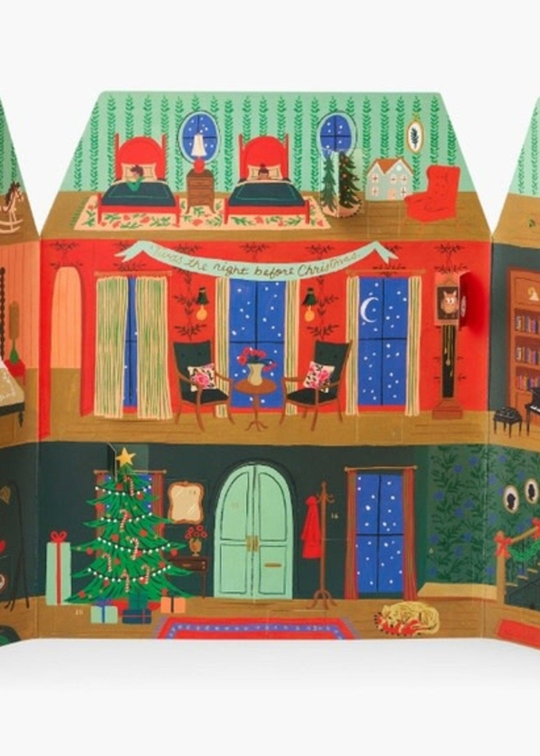 Night Before Christmas Advent Calendar - Merry PigletsRifle Paper Co.