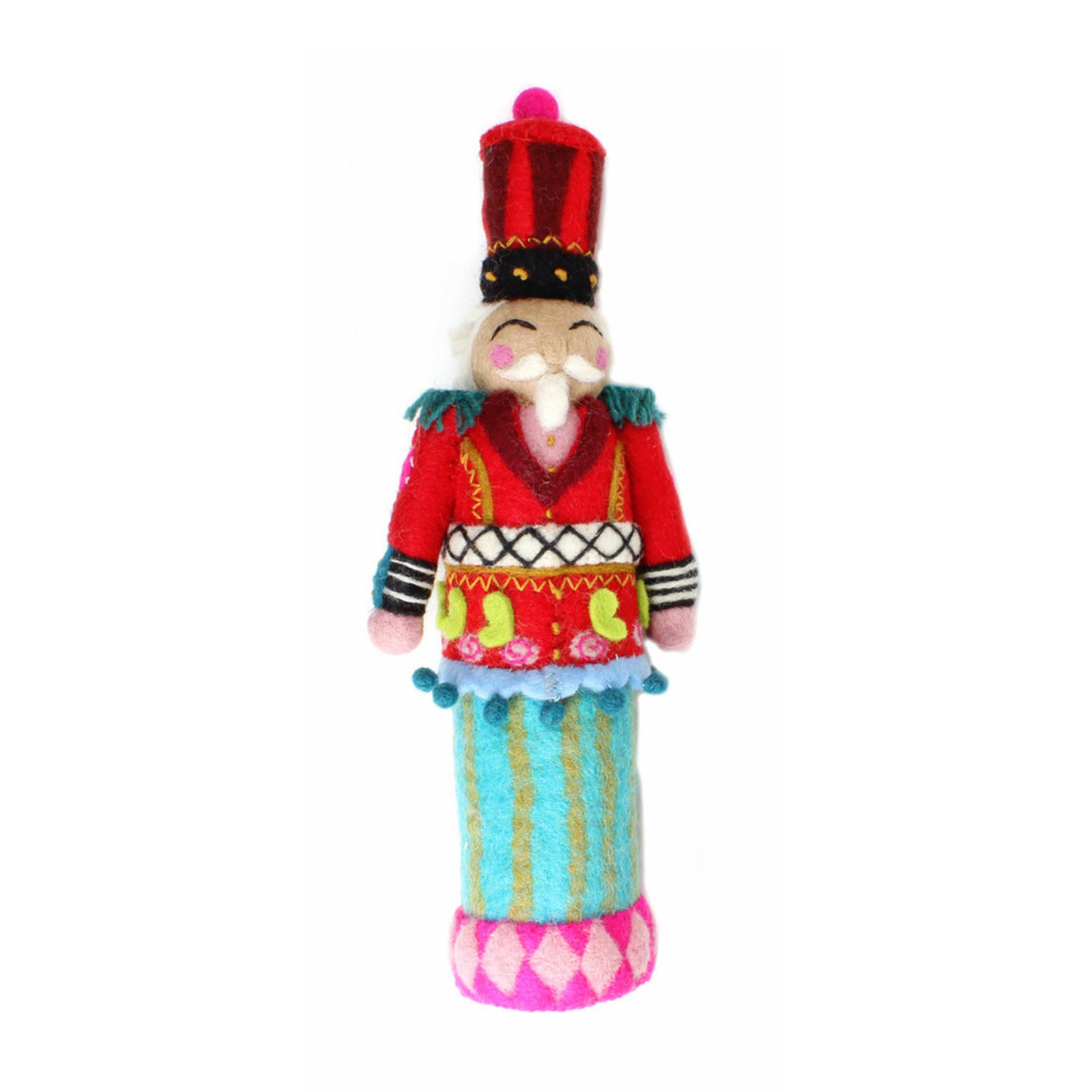 Nutcracker Tree Topper - Merry PigletsFrench Knot