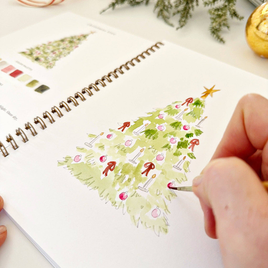 Nutcracker Watercolor Workbook - Merry Pigletsemily lex studio