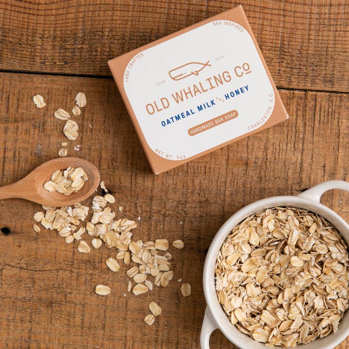 Oatmeal Milk & Honey Bar Soap - Merry PigletsOld Whaling Company