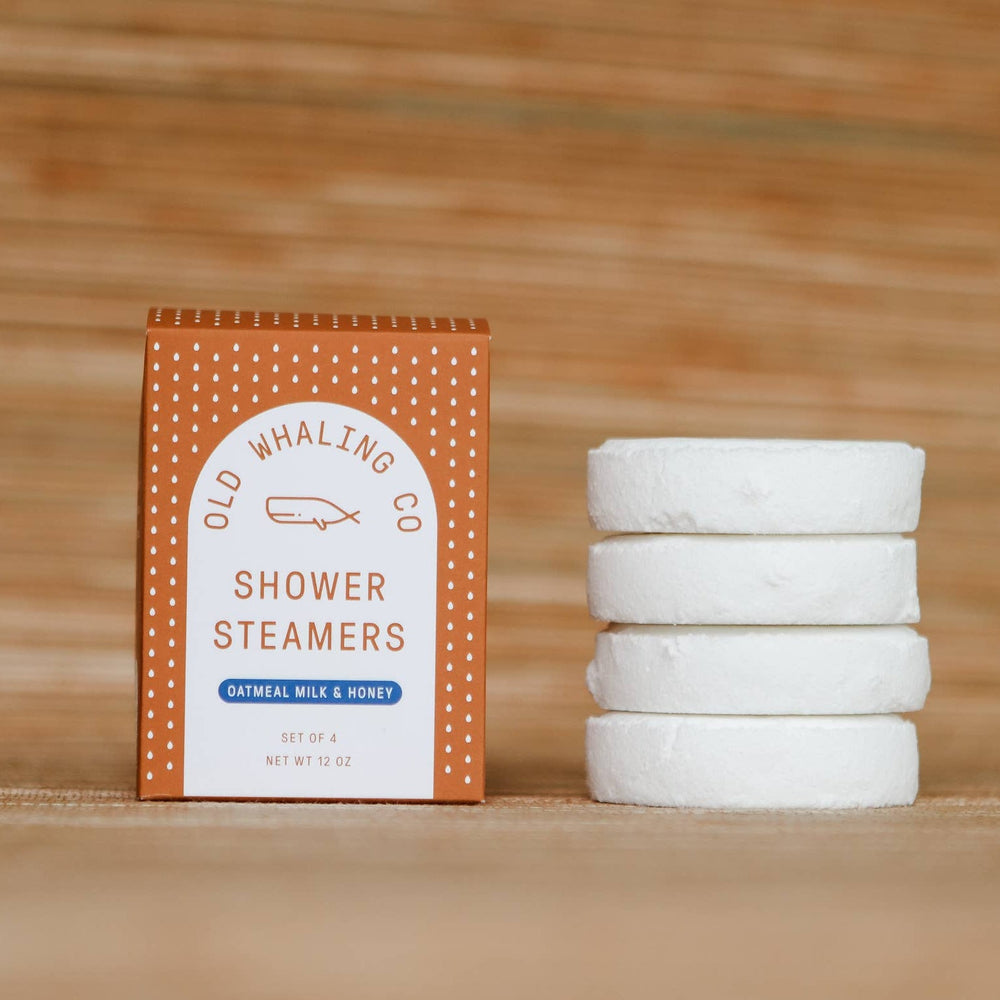 Oatmeal Milk & Honey Shower Steamers - Merry PigletsOld Whaling Company