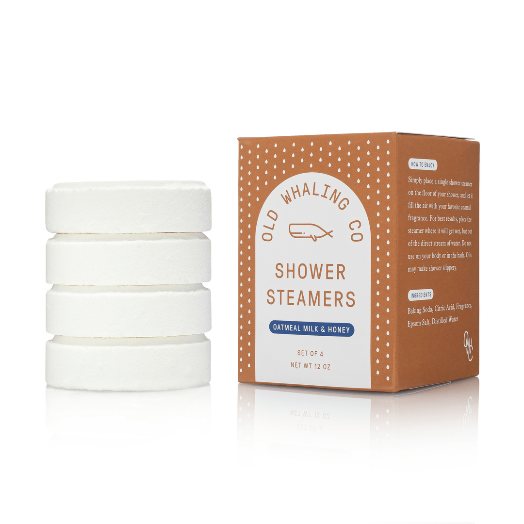Oatmeal Milk & Honey Shower Steamers - Merry PigletsOld Whaling Company