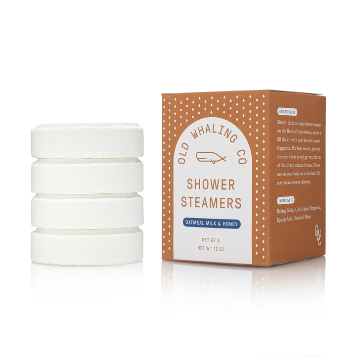 Oatmeal Milk & Honey Shower Steamers - Merry PigletsOld Whaling Company
