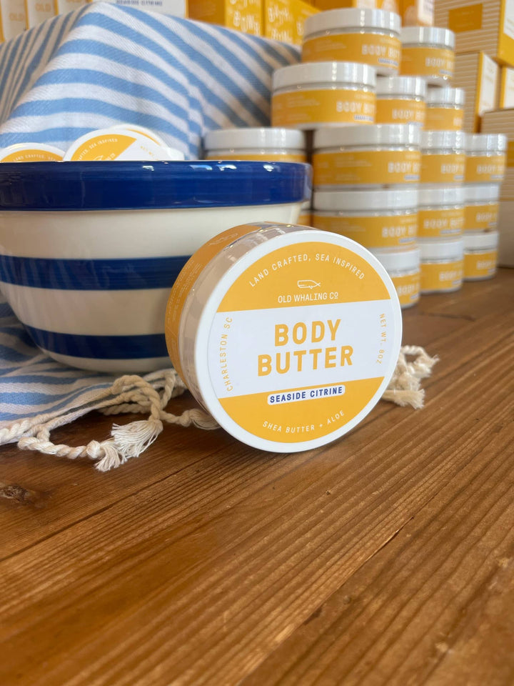 Old Whaling Company - Seaside Citrine® Body Butter (8oz) - Merry PigletsOld Whaling Company