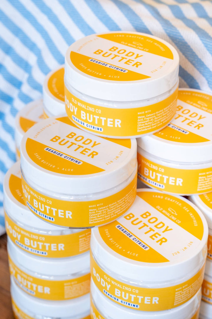 Old Whaling Company - Seaside Citrine® Body Butter (8oz) - Merry PigletsOld Whaling Company