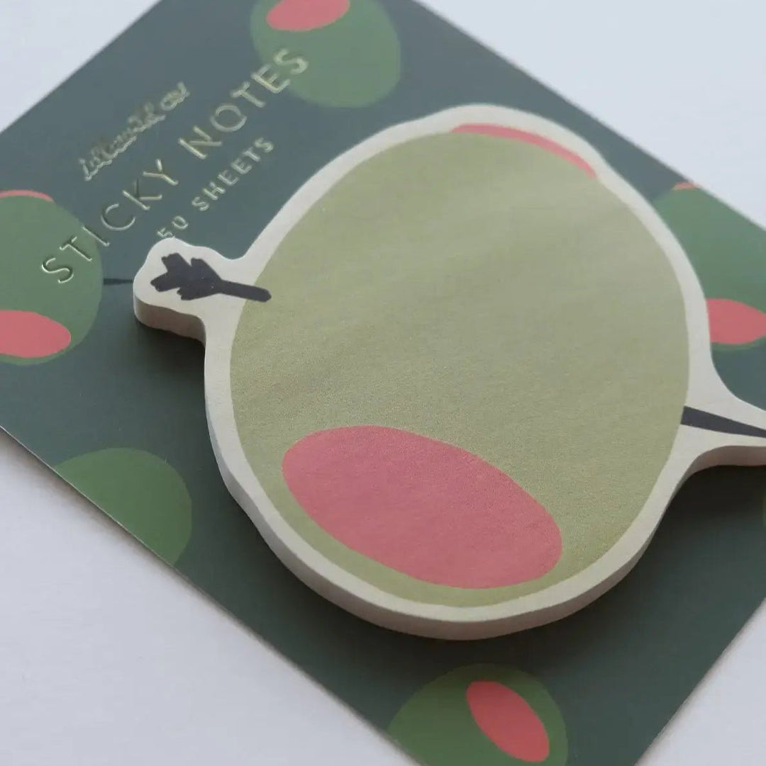 Olive Sticky Notes - Merry PigletsIdlewild Co.