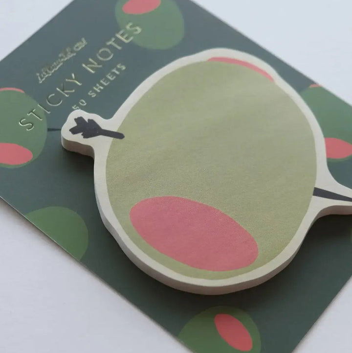 Olive Sticky Notes - Merry PigletsIdlewild Co.