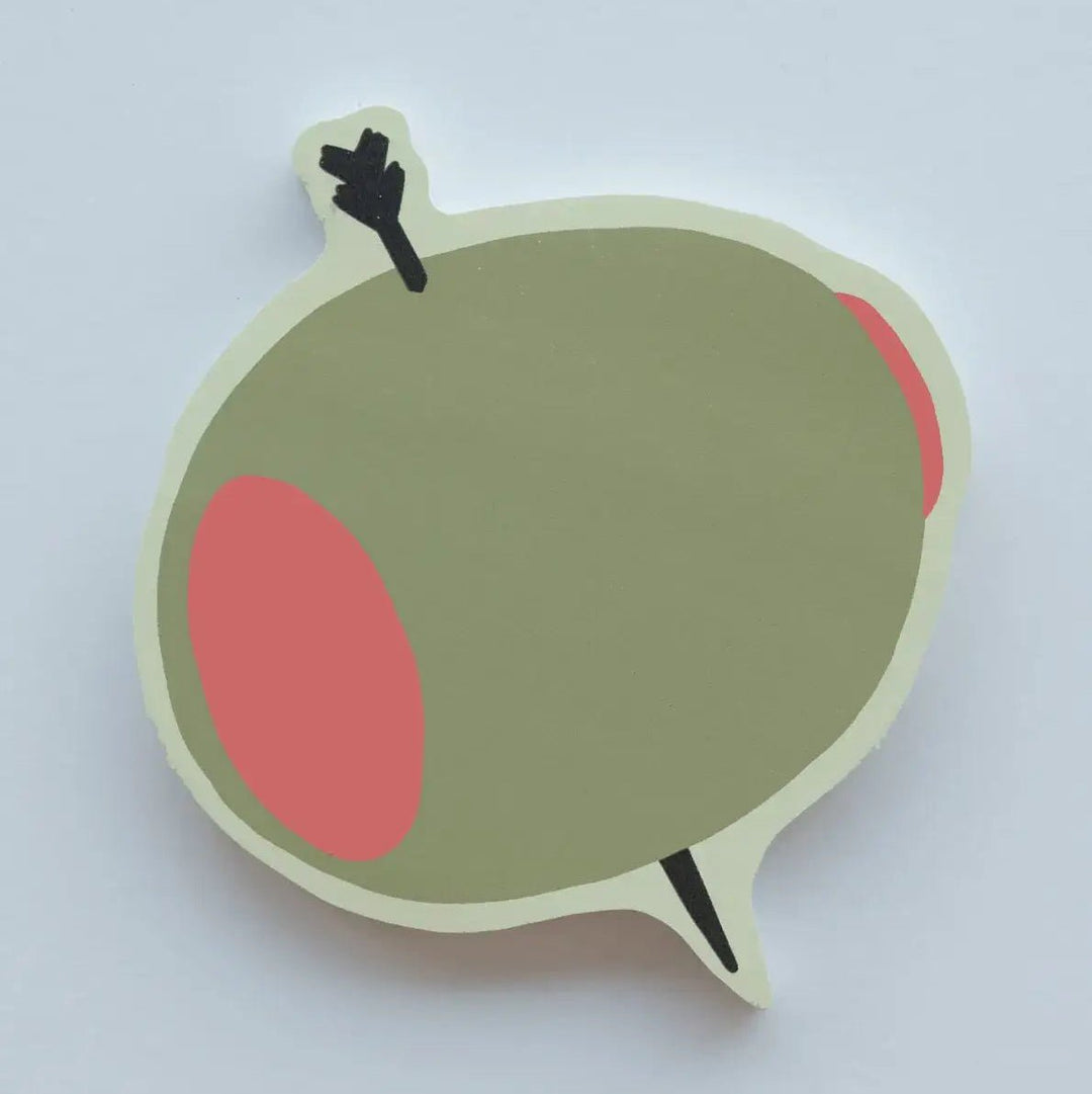 Olive Sticky Notes - Merry PigletsIdlewild Co.