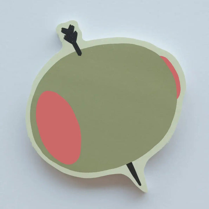 Olive Sticky Notes - Merry PigletsIdlewild Co.