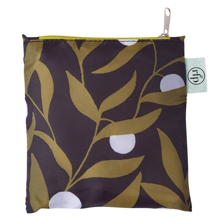 Olive Time Reusable Shopping Bag - Merry Pigletsrockflowerpaper