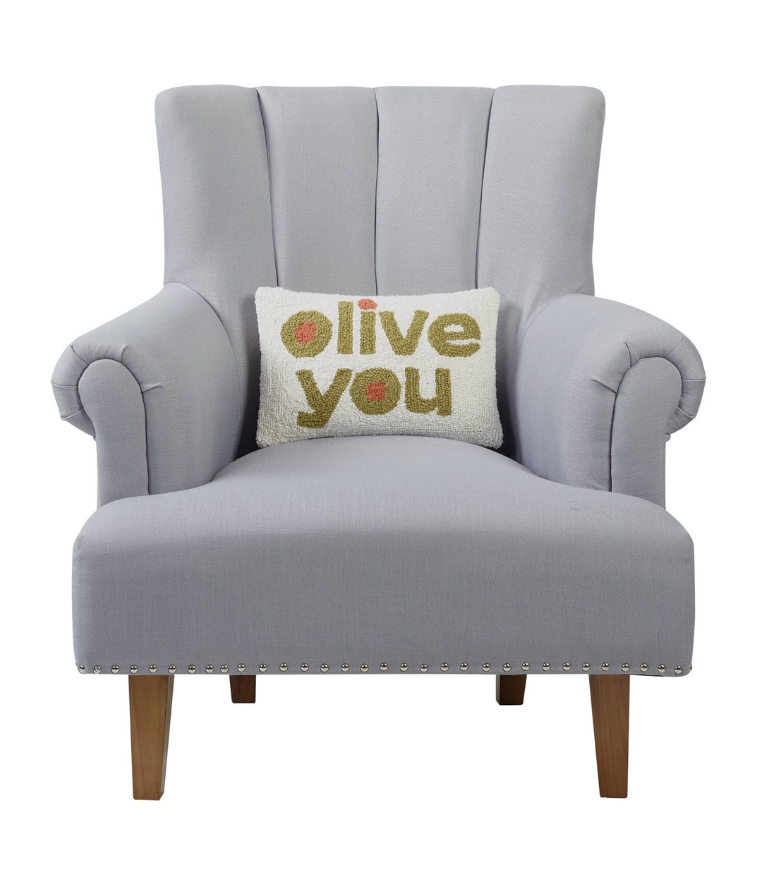 Olive You Wool Pillow - Merry PigletsPeking Handicraft