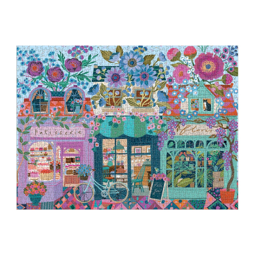 Open for Blossoms 1000 Piece Puzzle - Merry PigletsGalison