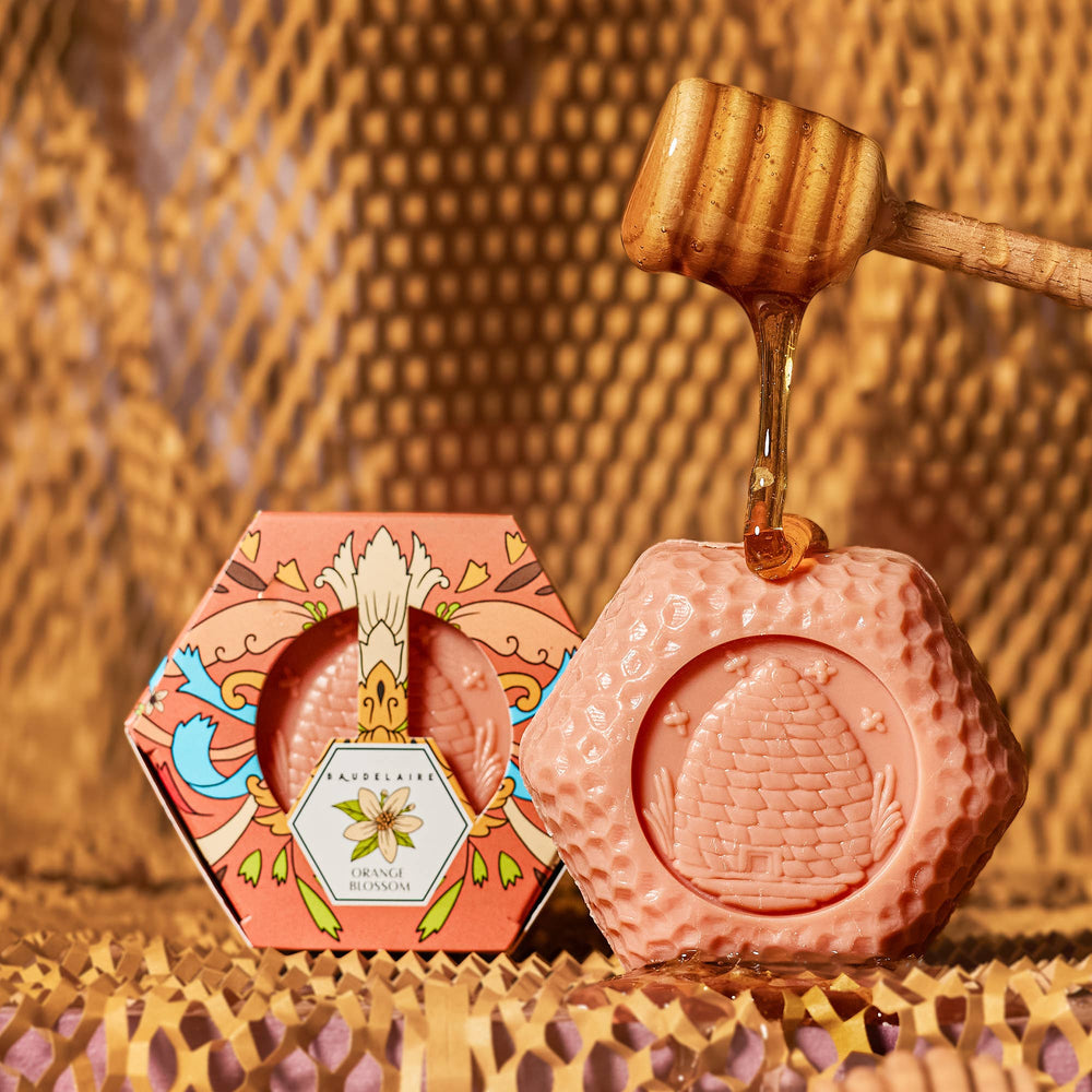 Orange Blossom Honey Soap - Merry PigletsBaudelaire