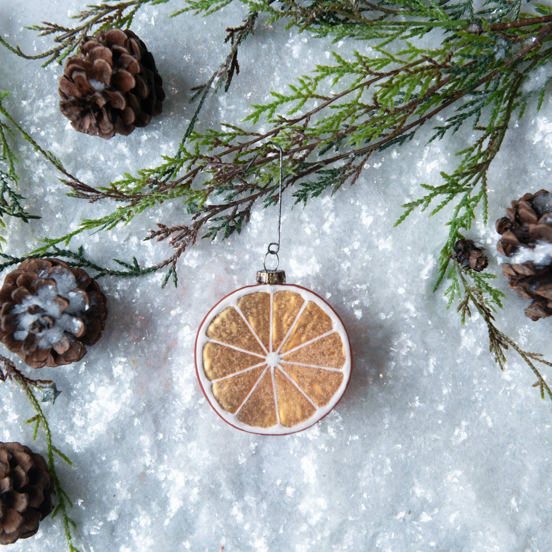 Orange Slice Ornament - Merry PigletsRagon House