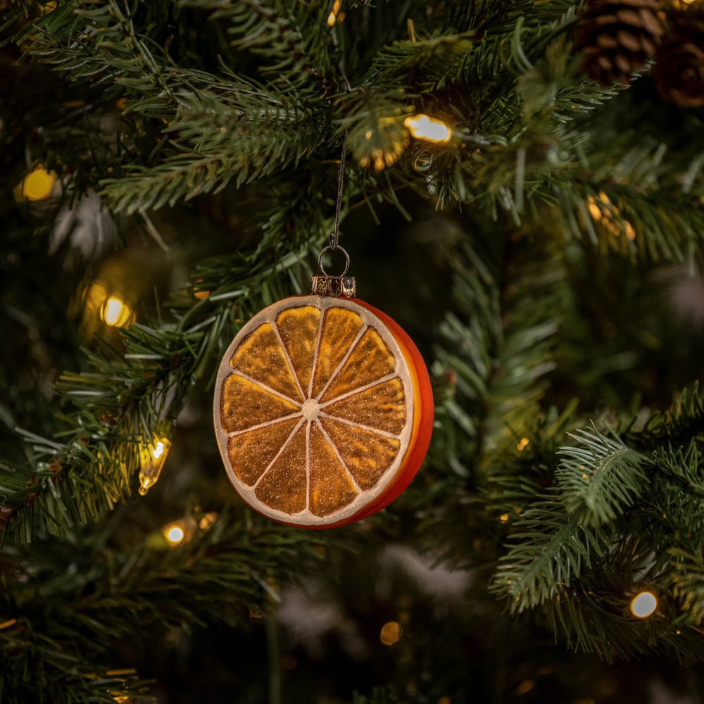 Orange Slice Ornament - Merry PigletsRagon House