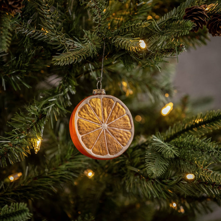 Orange Slice Ornament - Merry PigletsRagon House