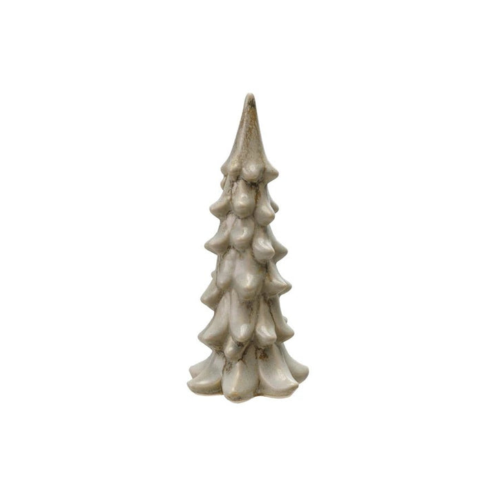 Pale Green Stoneware Tree - Merry Pigletscreative co op
