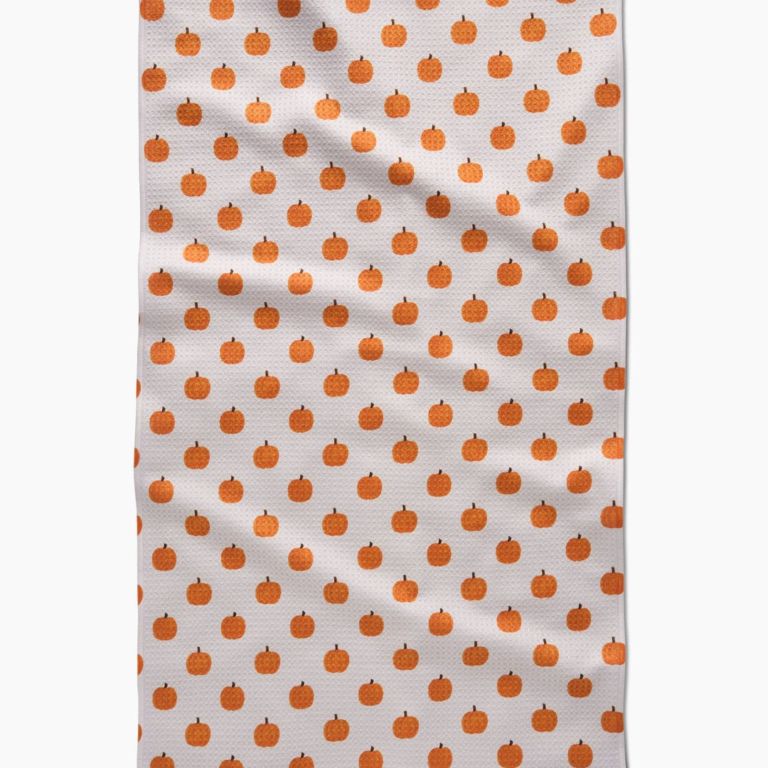 Patchwork Tea Towel - Merry PigletsGeometry