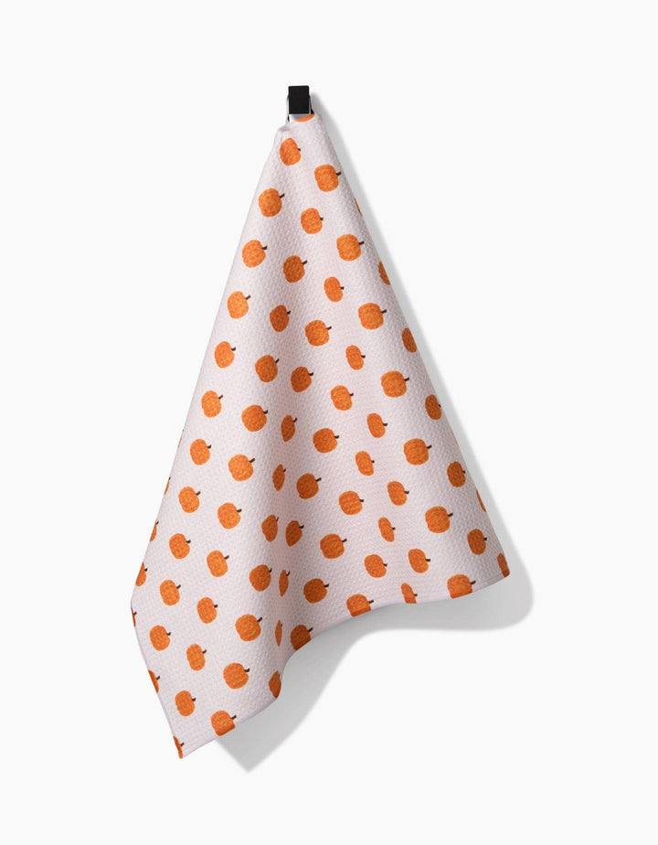Patchwork Tea Towel - Merry PigletsGeometry
