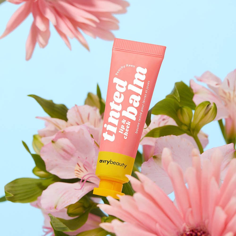 Peachy Keen Lip & Cheek Tinted Balm - Merry PigletsAvryBeauty