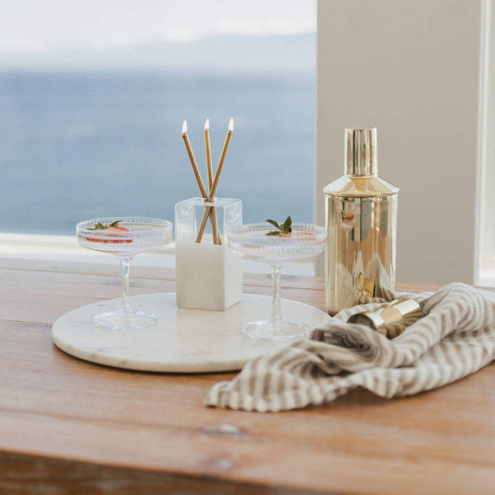 Pebble Vase - Merry PigletsEverlasting Candle Co.
