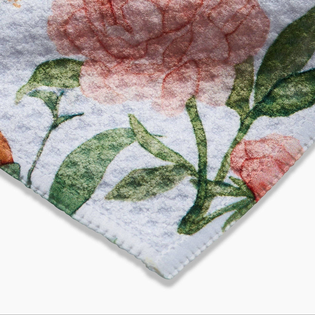 Peony For Your Thoughts Dishcloth Set - Merry PigletsGeometry