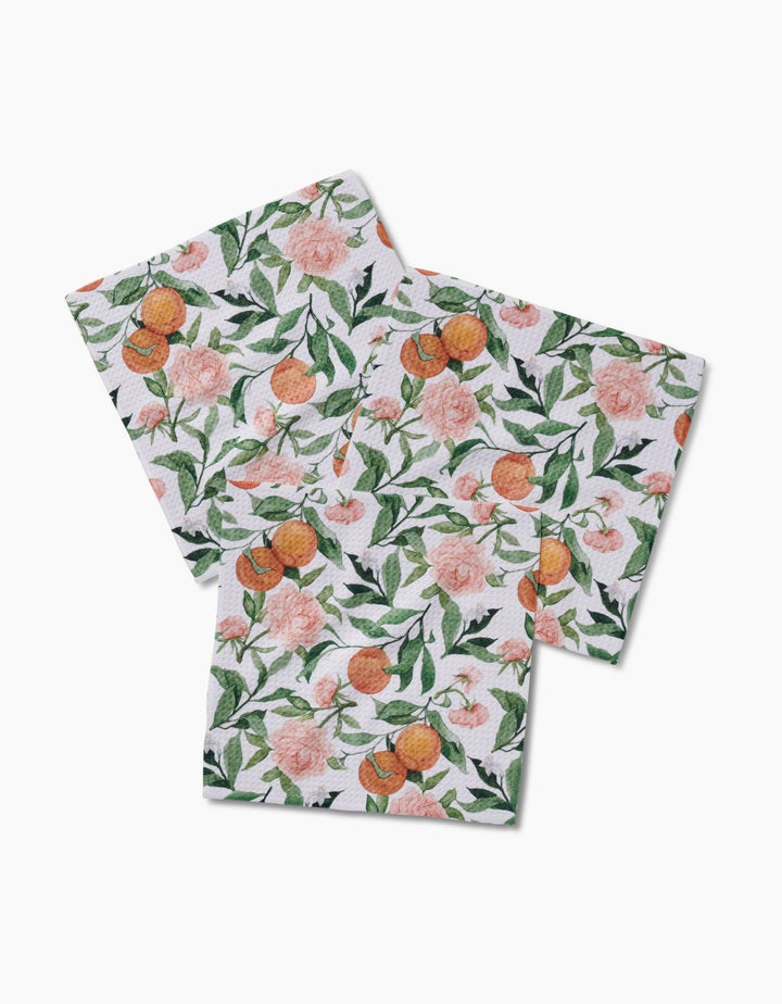 Peony For Your Thoughts Dishcloth Set - Merry PigletsGeometry